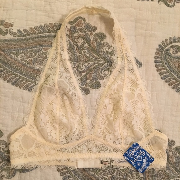 NWT Free People Halter Bralette (SMALL) - Picture 2 of 4